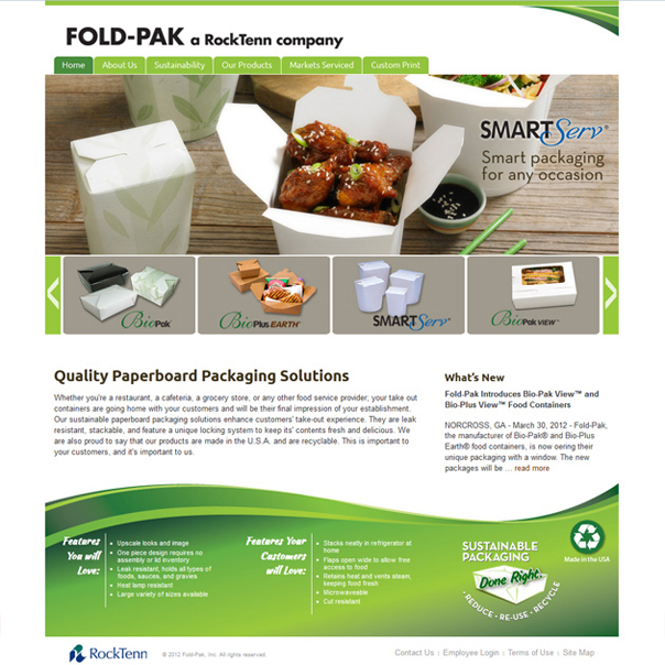 Fold-Pak | Web Design and Template Programing