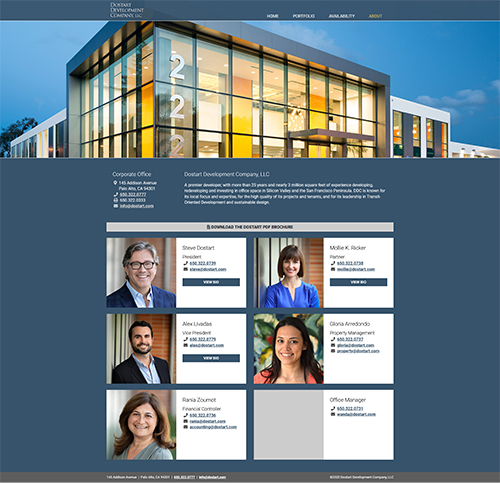 Dostart Development Company | website redesign and website programming